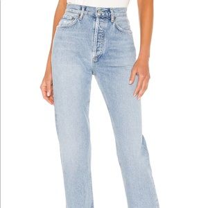 NWOT Agolde Lana Straight Leg Jeans